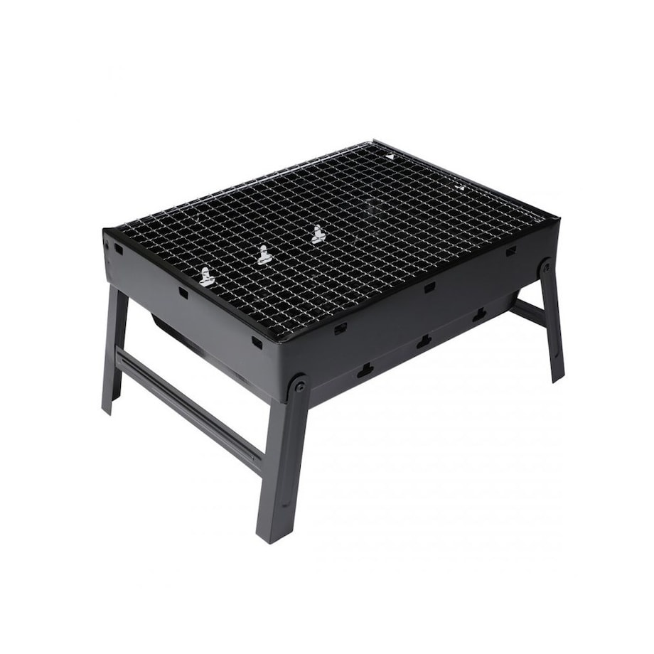 Elitehoff mini grill węglowy turystyczny przenośny walizka 42441