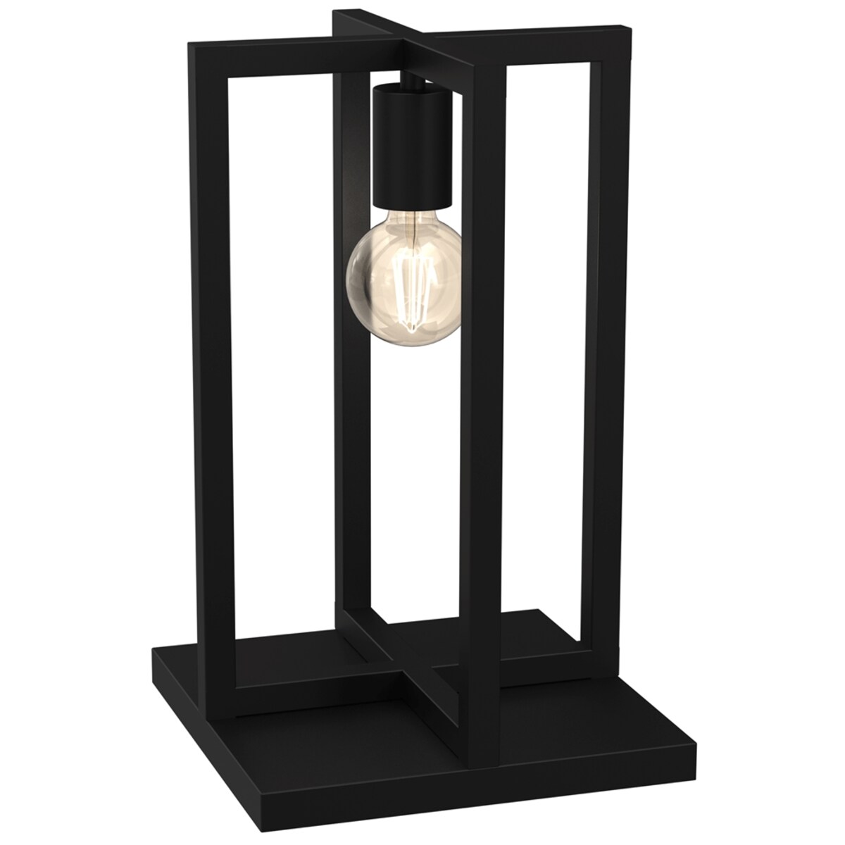 Lampa stołowa Arnold MLP8565 do gabinetu vintage czarna