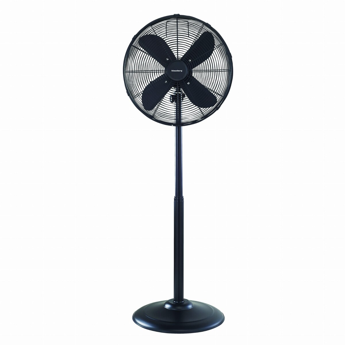 Wentylator stojący podłogowy 40cm 50W metalowy czarny KLAUSBERG