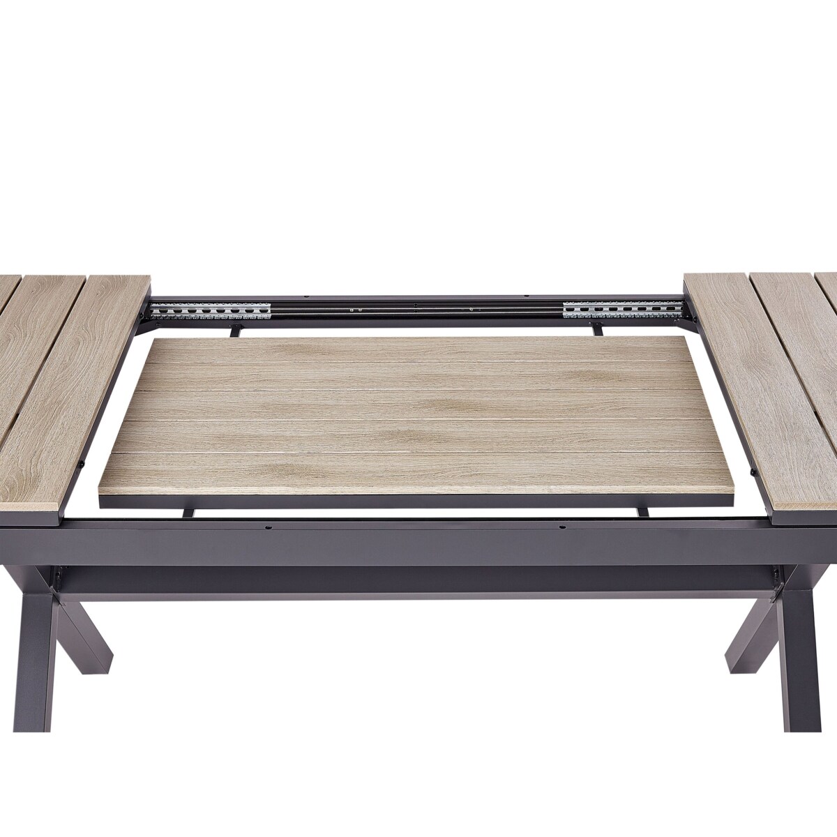 Stół ogrodowy MDF Grafitowy FANES