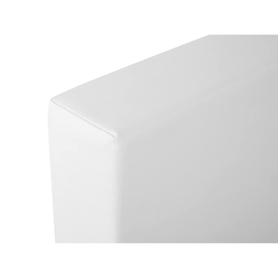 Łóżko wodne ze stolikami nocnymi 160 x 200 cm brązowe ZEN