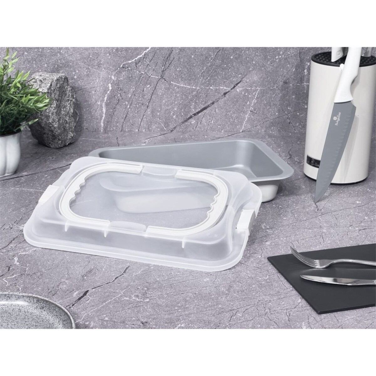 Brytfanna z pokrywką - Forma do pieczenia 36,5cm Aspen Berlinger Haus BH-7652