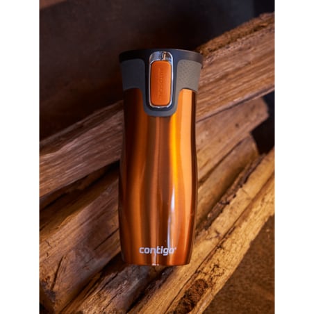 Kubek termiczny Contigo West Loop 2.0 470ml - pomarańczowy