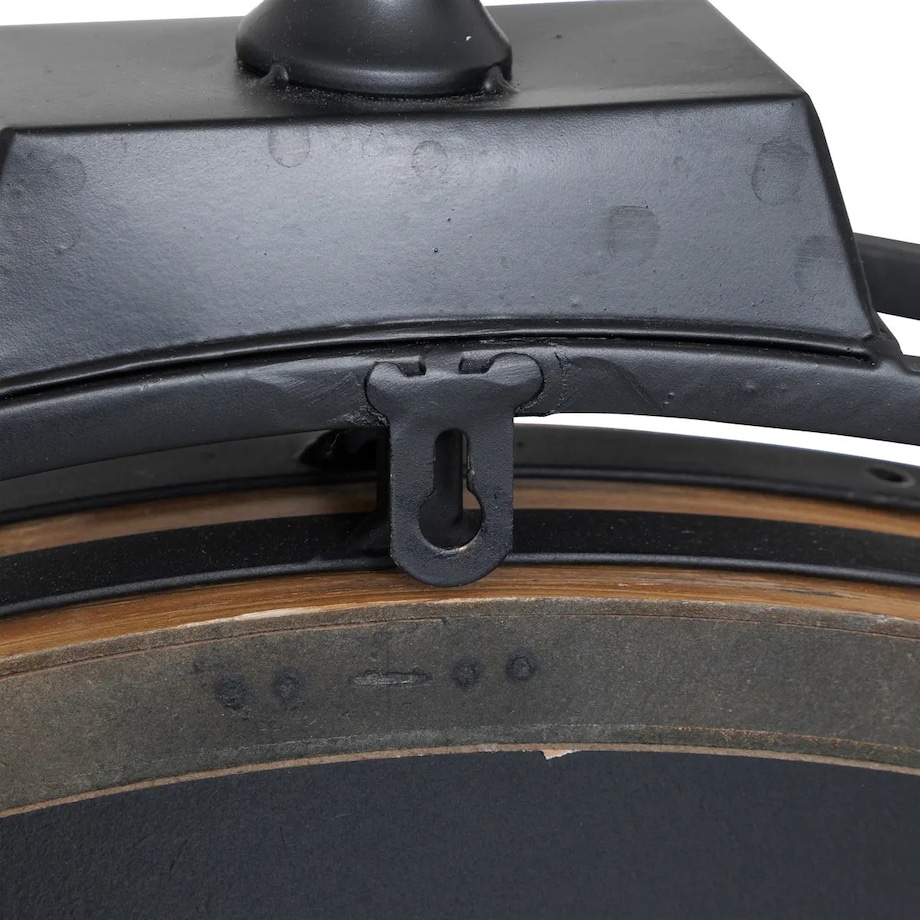 Zegar wiszący metal, drewno Amri 70 cm