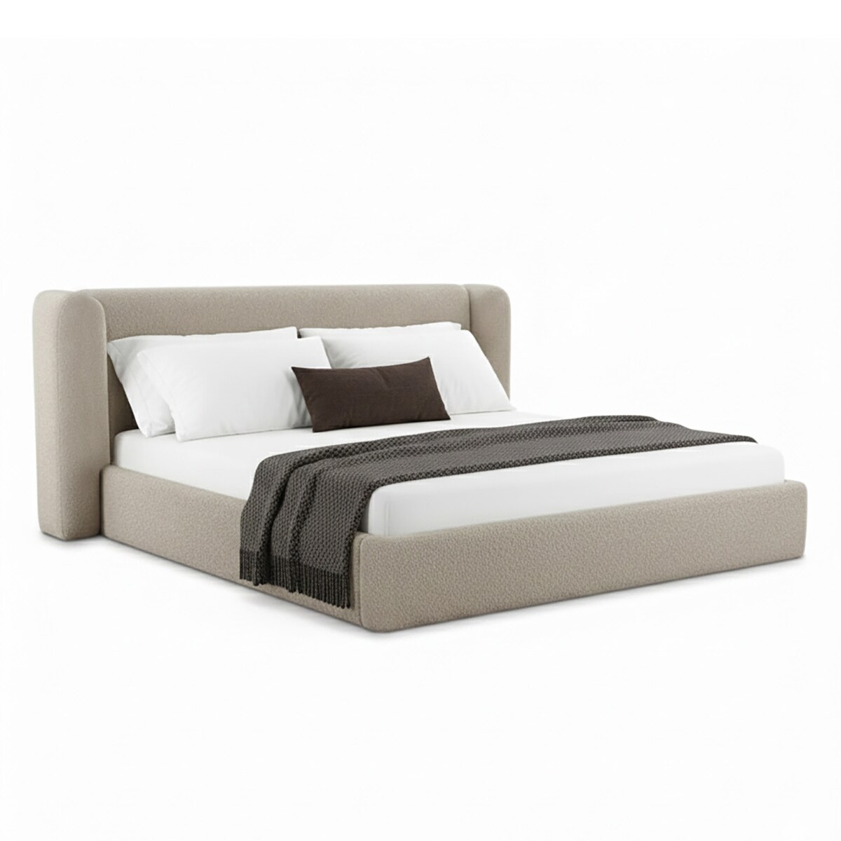 Łóżko Tapicerowane Toscana 160X200 Stelaż Pojemnik Na Pościel Abriamo 03