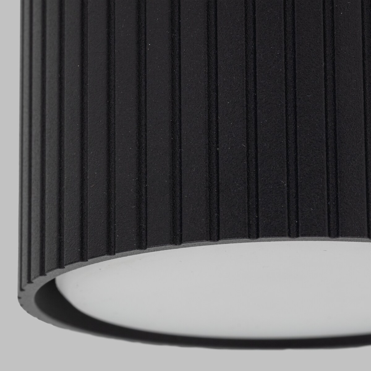 Spot Tk Lighting Ferro Czarna Tuba Downlight Natynkowy + Żarówka Gx53