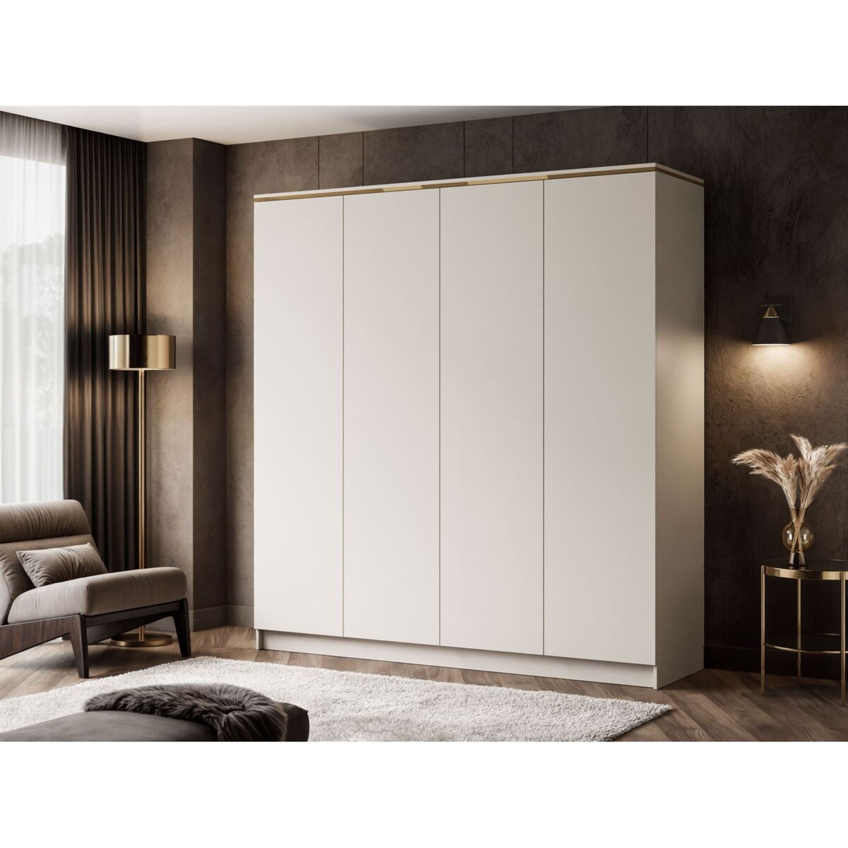 Szafa AURORA 4D KASZMIR push to open