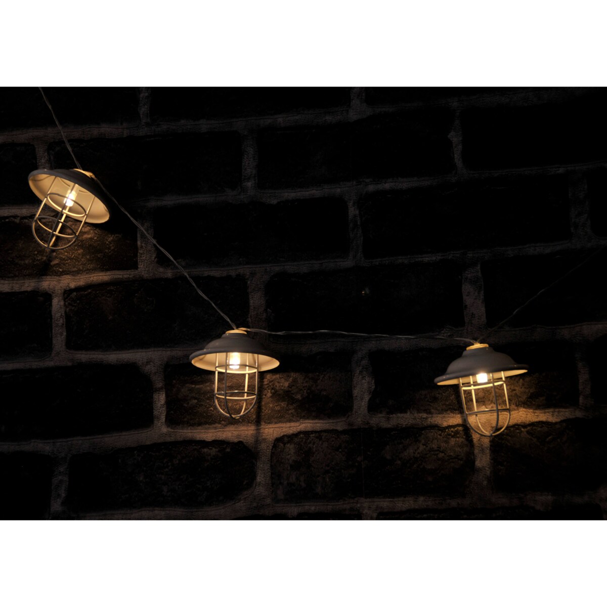 Dekoracyjny łańcuch na baterie do pokoju 10 LED 2,1m do pokoju ciepła