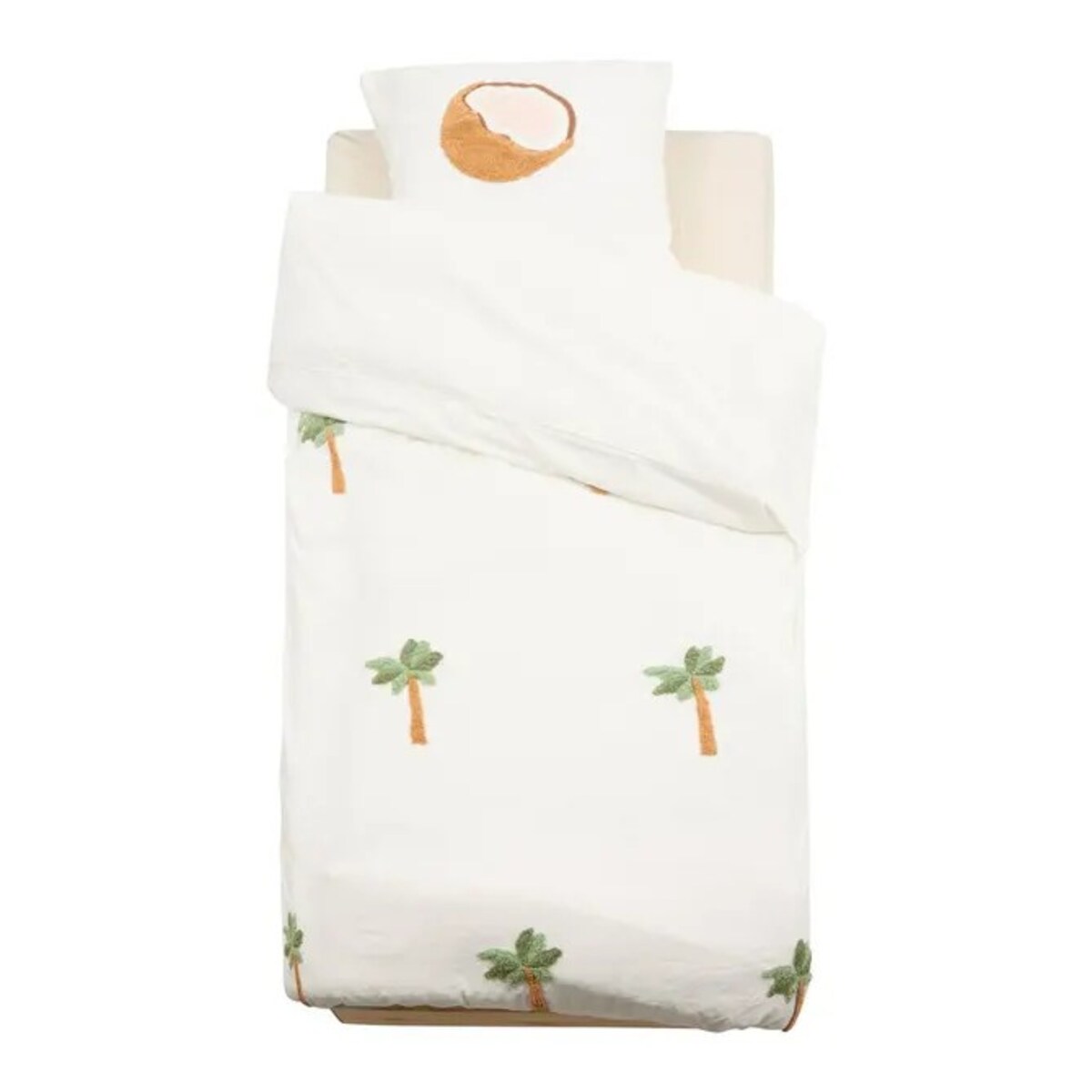 Komplet pościeli dziecięcej Coconut, biała, 200 x 140 cm