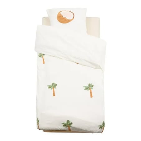 Komplet pościeli dziecięcej Coconut, biała, 200 x 140 cm