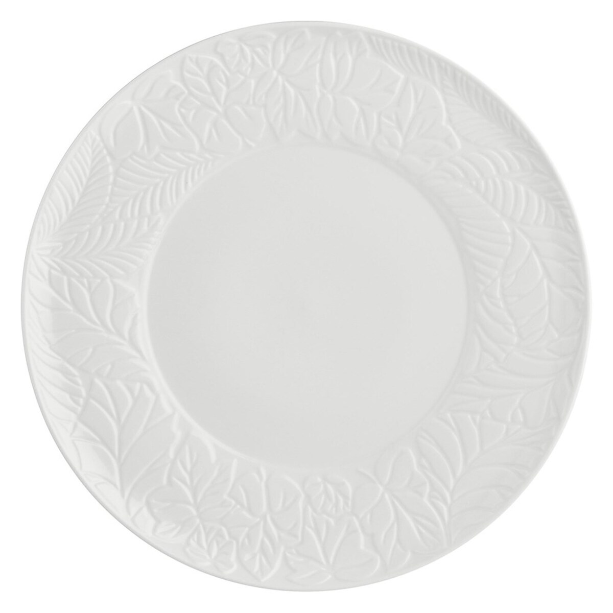 Zestaw 6 talerzy obiadowych Bosco - Biały, 27 cm