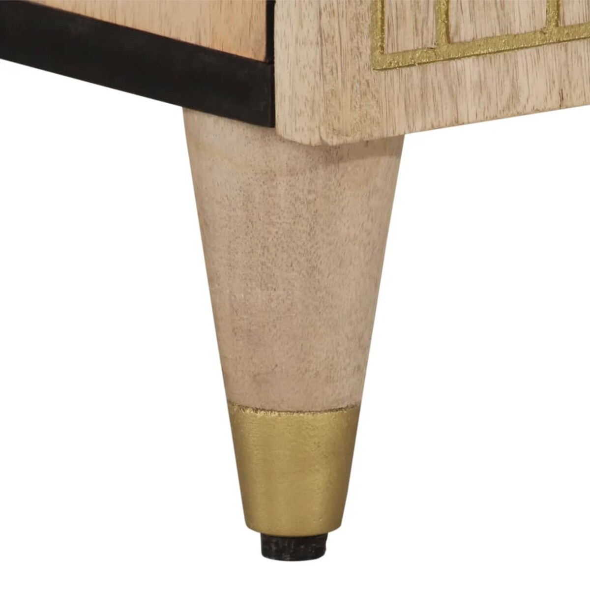 vidaXL Szafka pod telewizor, 80x31x46 cm, lite drewno mango