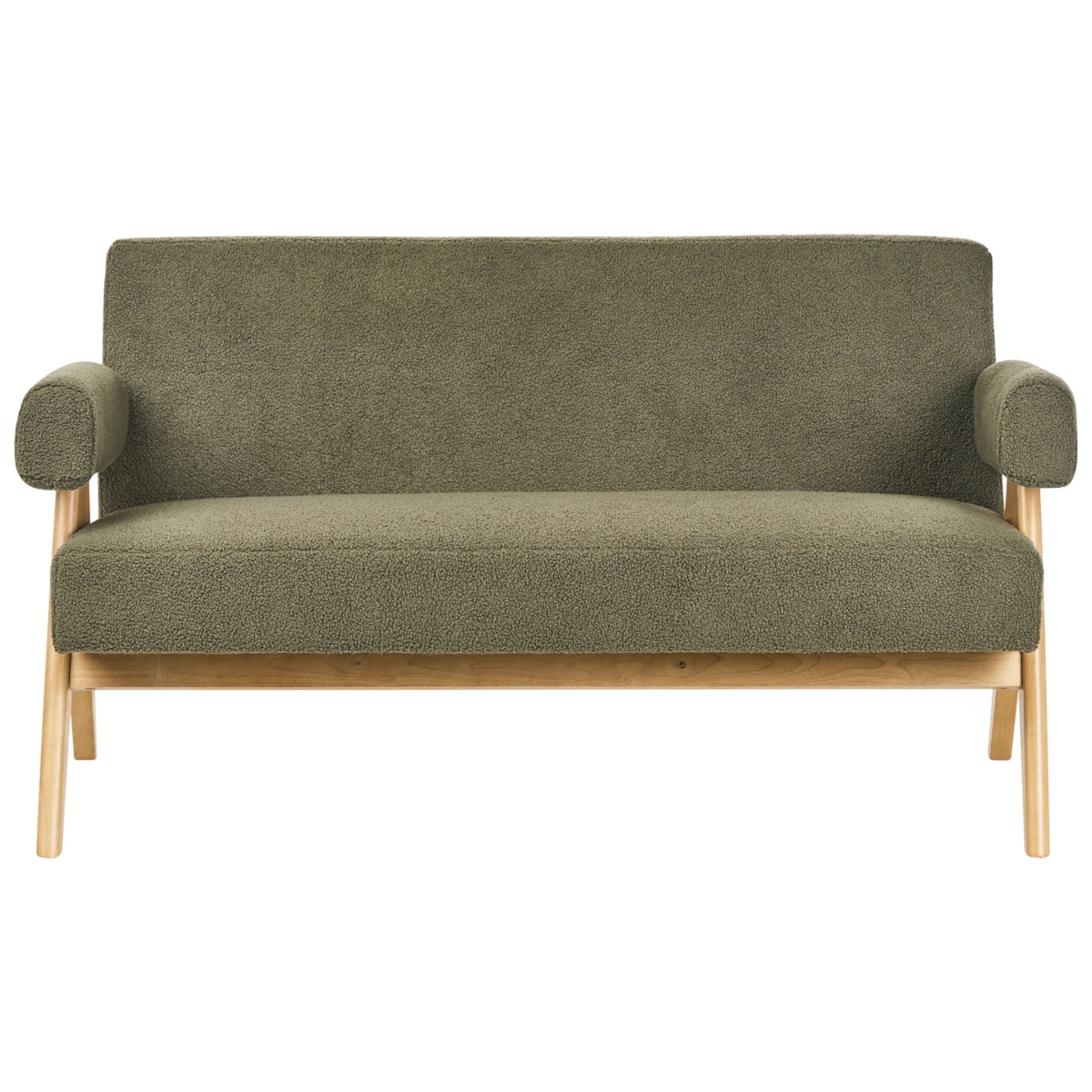 Sofa TAMRE Boucle Zielony dla 2 osób