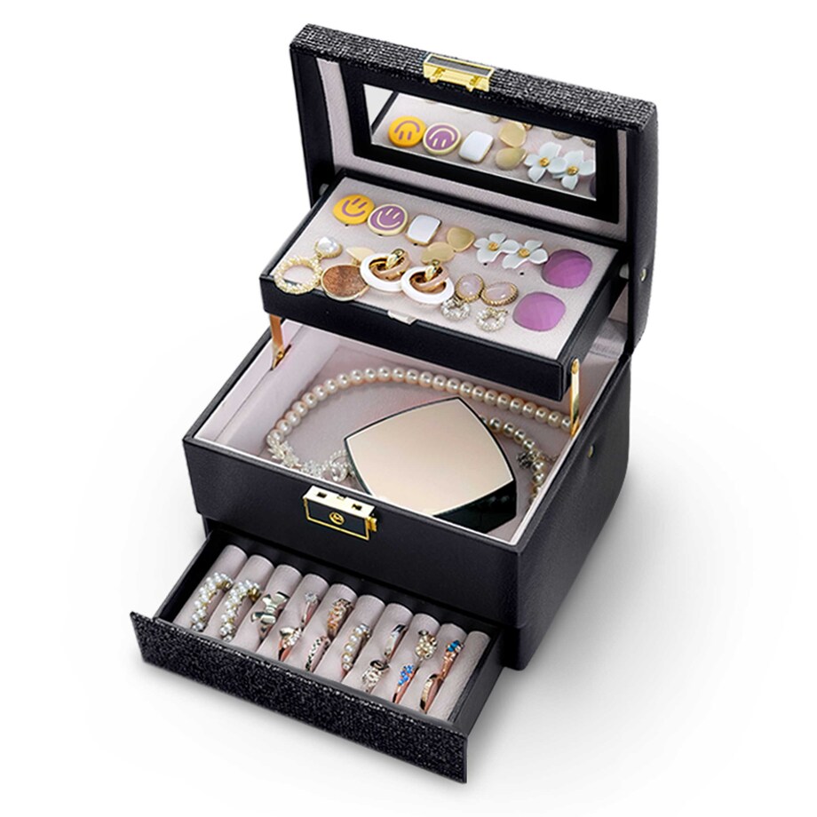 Szkatułka na biżuterię skrzynka pudełko kuferek Massido