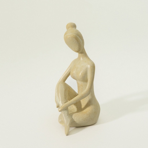 Figurka joginki Asana I 6x6x10 cm, 6x6x10 cm