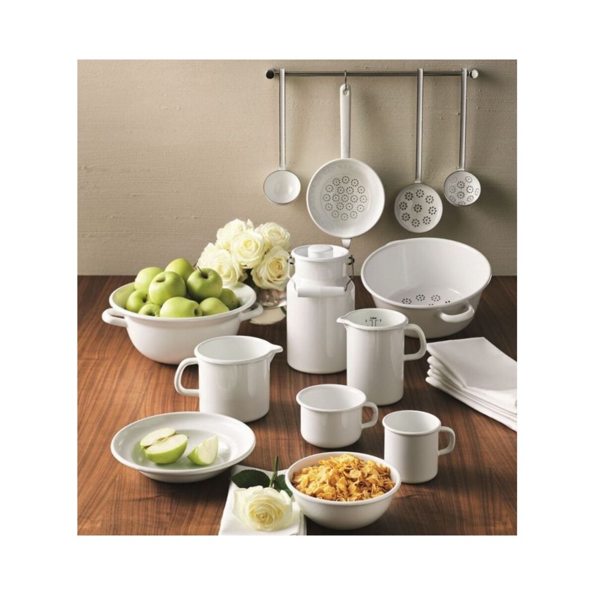 Riess kanka do mleka ceramiczna szeroka 2l Classic Weiss R0339033