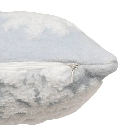 Ozdobna poduszka świąteczna Śnieżynki, 40 x 40 cm