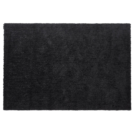 Dywan shaggy 140 x 200 cm czarny DEMRE