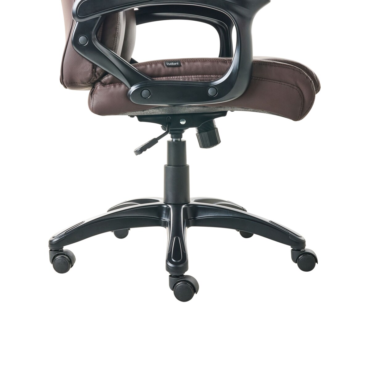 Krzesło dyrektorskie Obrotowy GRACEFUL Ekoskóra Ciemnobrązowy