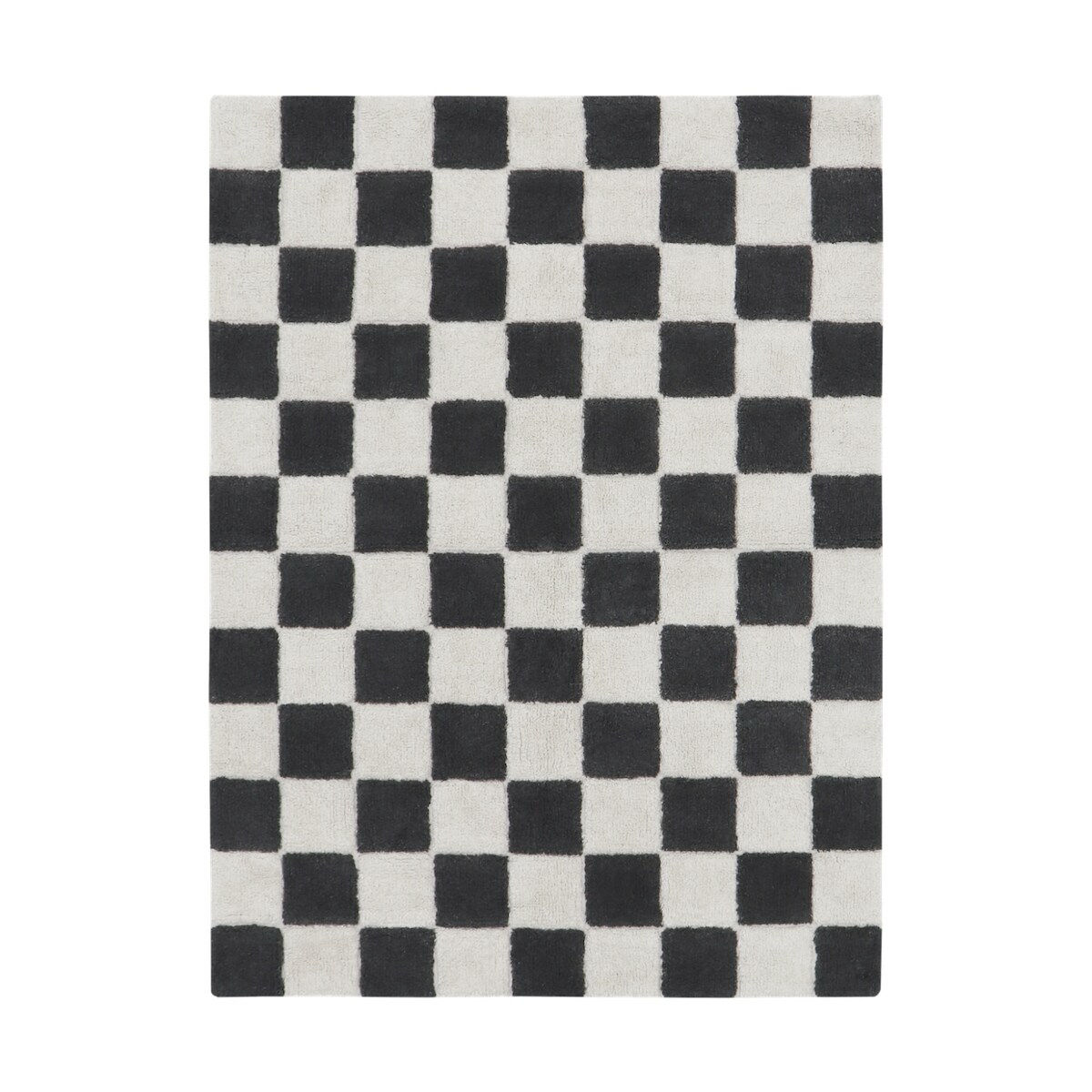 Dywan bawełniany Kitchen Tiles Dark Grey 120x160 cm Lorena Canals