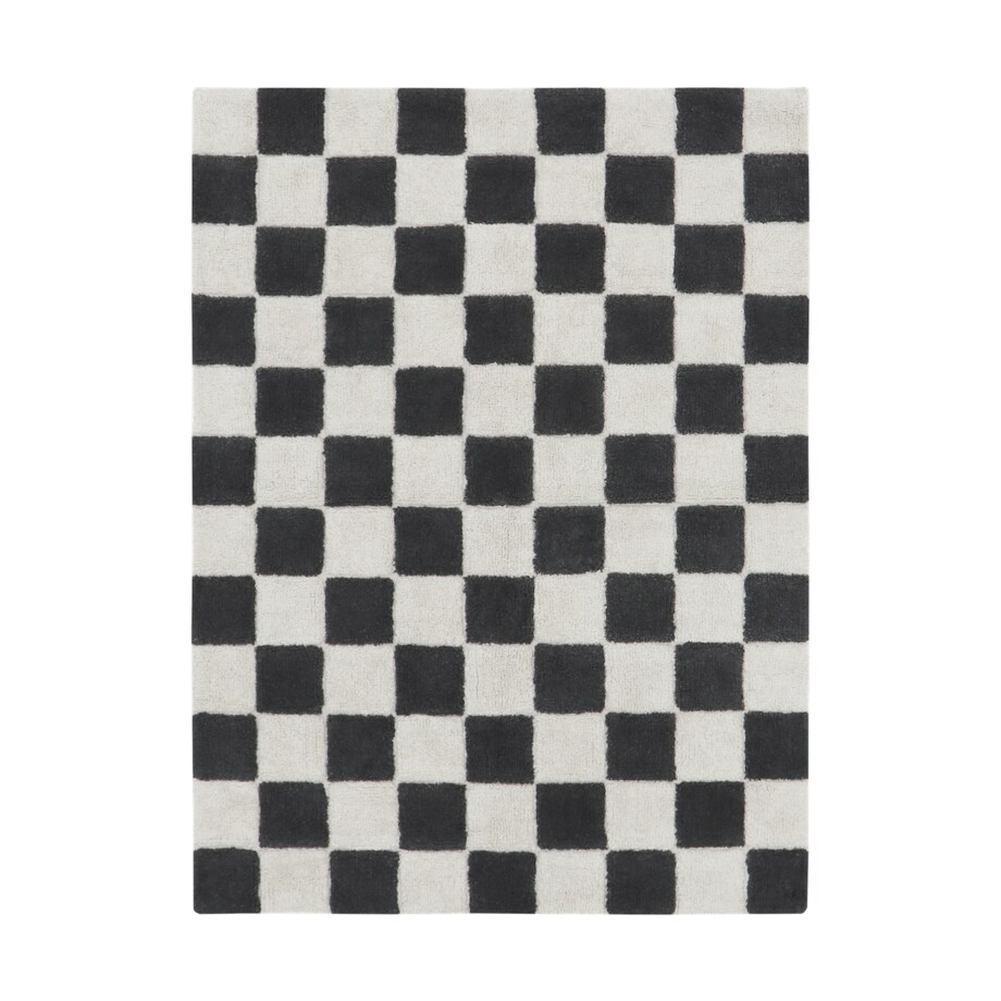 Dywan bawełniany Kitchen Tiles Dark Grey 120x160 cm Lorena Canals