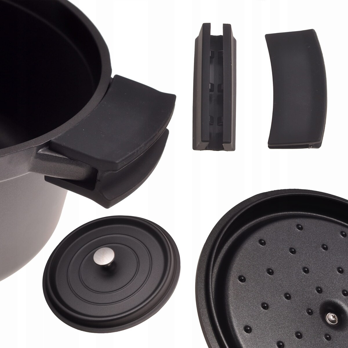 Garnek brytfanna z pokrywką 4.5L KAMILLE