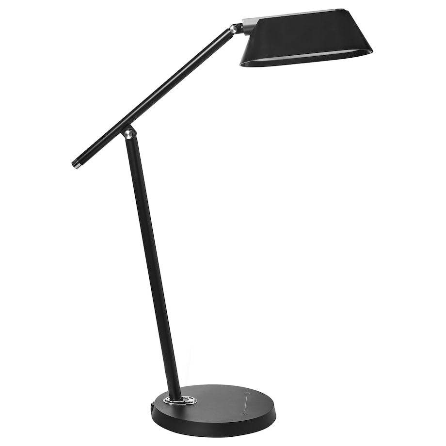Lampa biurkowa LED LEONIS Ze ściemniaczem Czarny