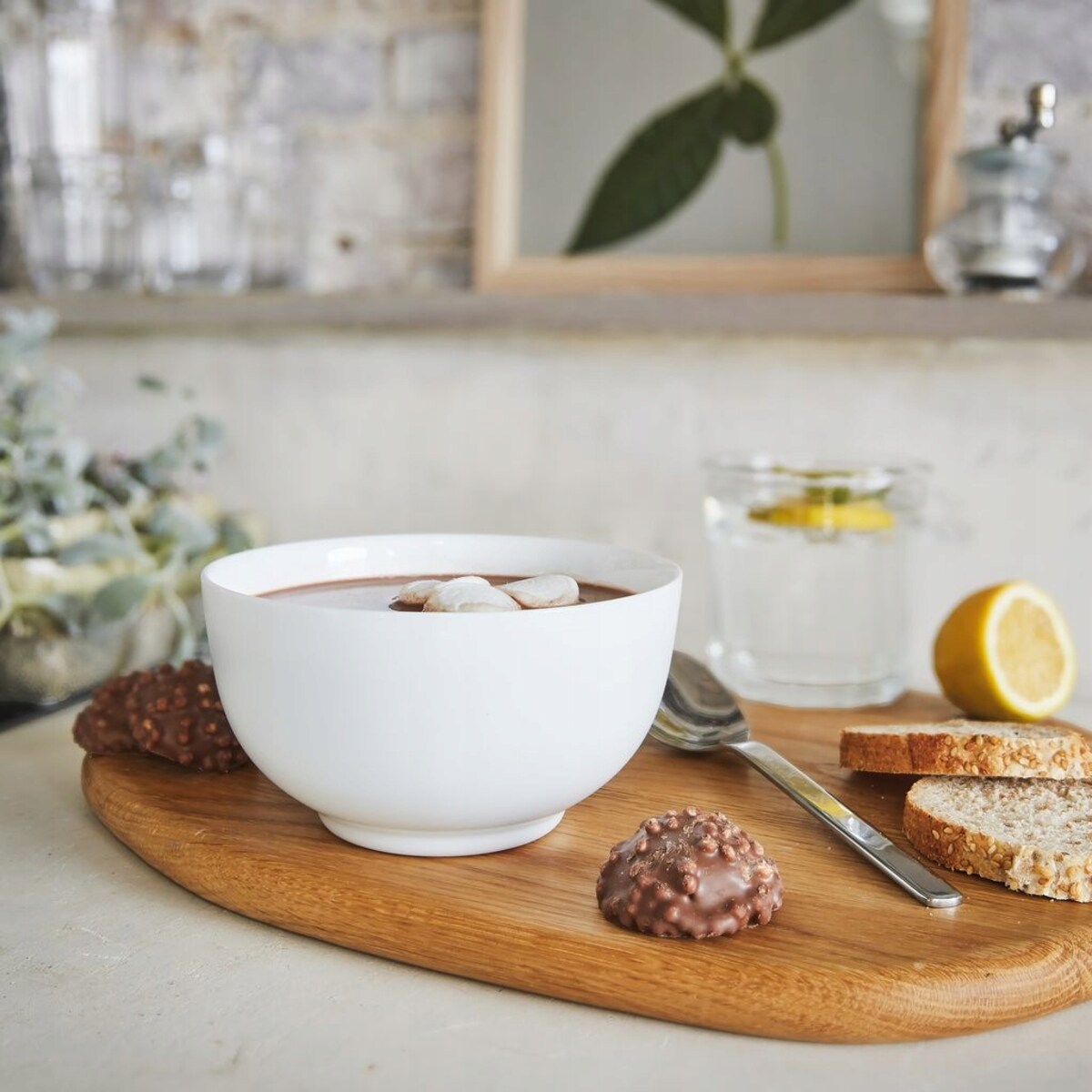 MISECZKA miska 4 x 750 ml LUMINARC diwali salaterka na śniadanie zupę BIAŁA