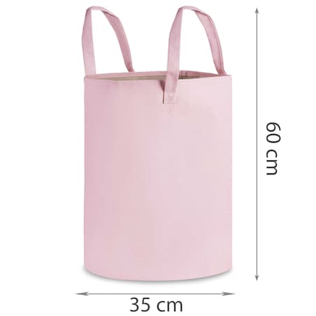 Kosz na zabawki akcesoria Nukido różowy