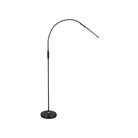 Lampa podłogowa LED czarna YANTIC