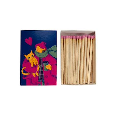 Zapałki długie "Kocia miłość"