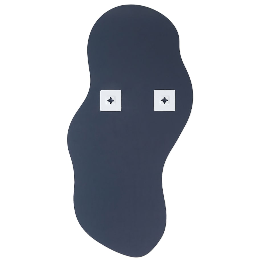 Lustro ścienne 33 x 80 cm srebrne AUXERRE