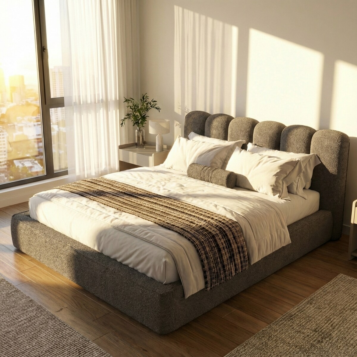 Łóżko Tapicerowane Veneto 120X200 Stelaż Pojemnik Na Pościel Abriamo 2