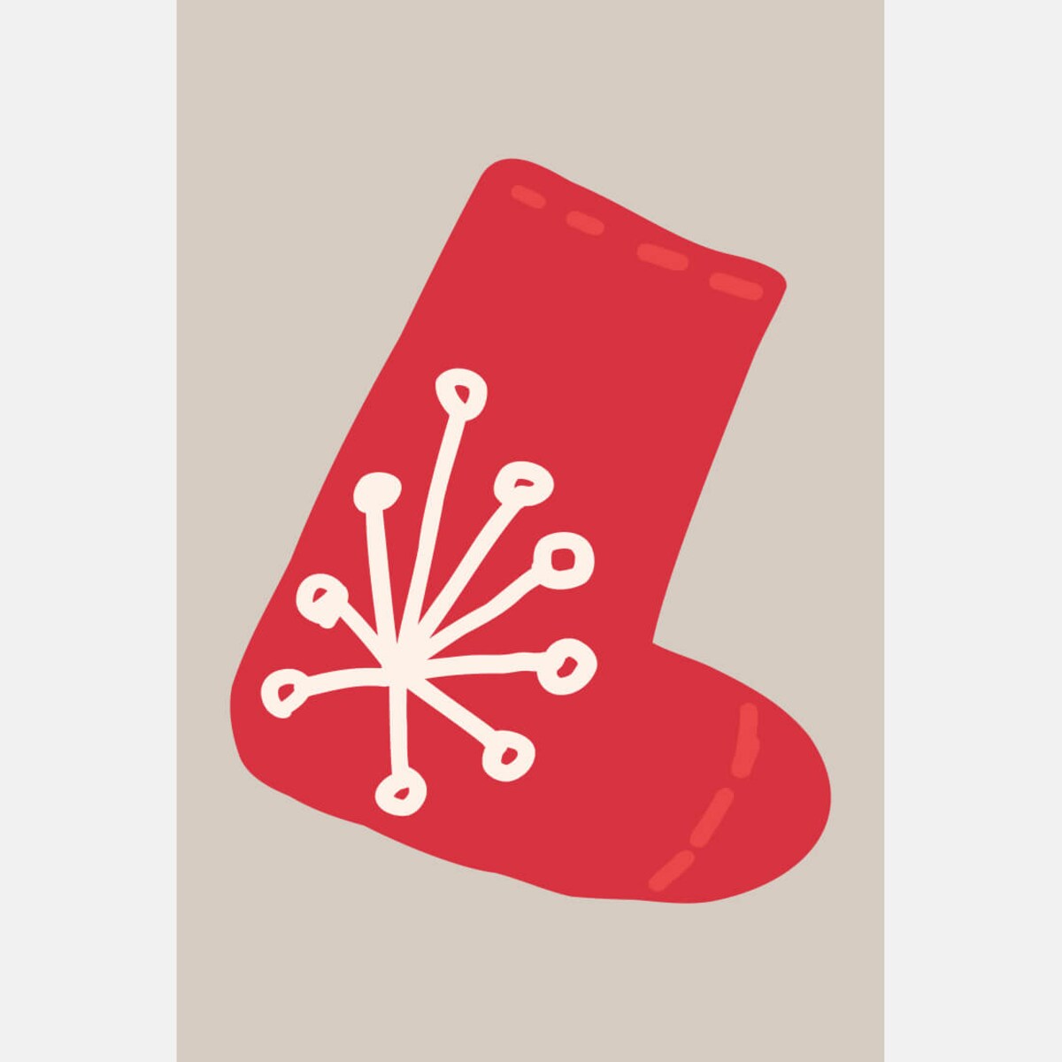 Plakat dla dzieci Skarpeta 20x30