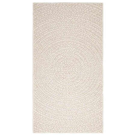 vidaXL Dywan "ZIZUR" kremowy Wygląd juty Do wewnątrz i na zewnątrz