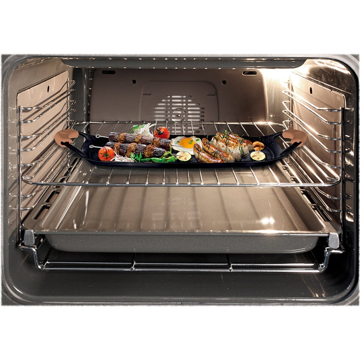 Zestaw patelni marmurowych z płytą grillową Berlinger Haus BH-1669