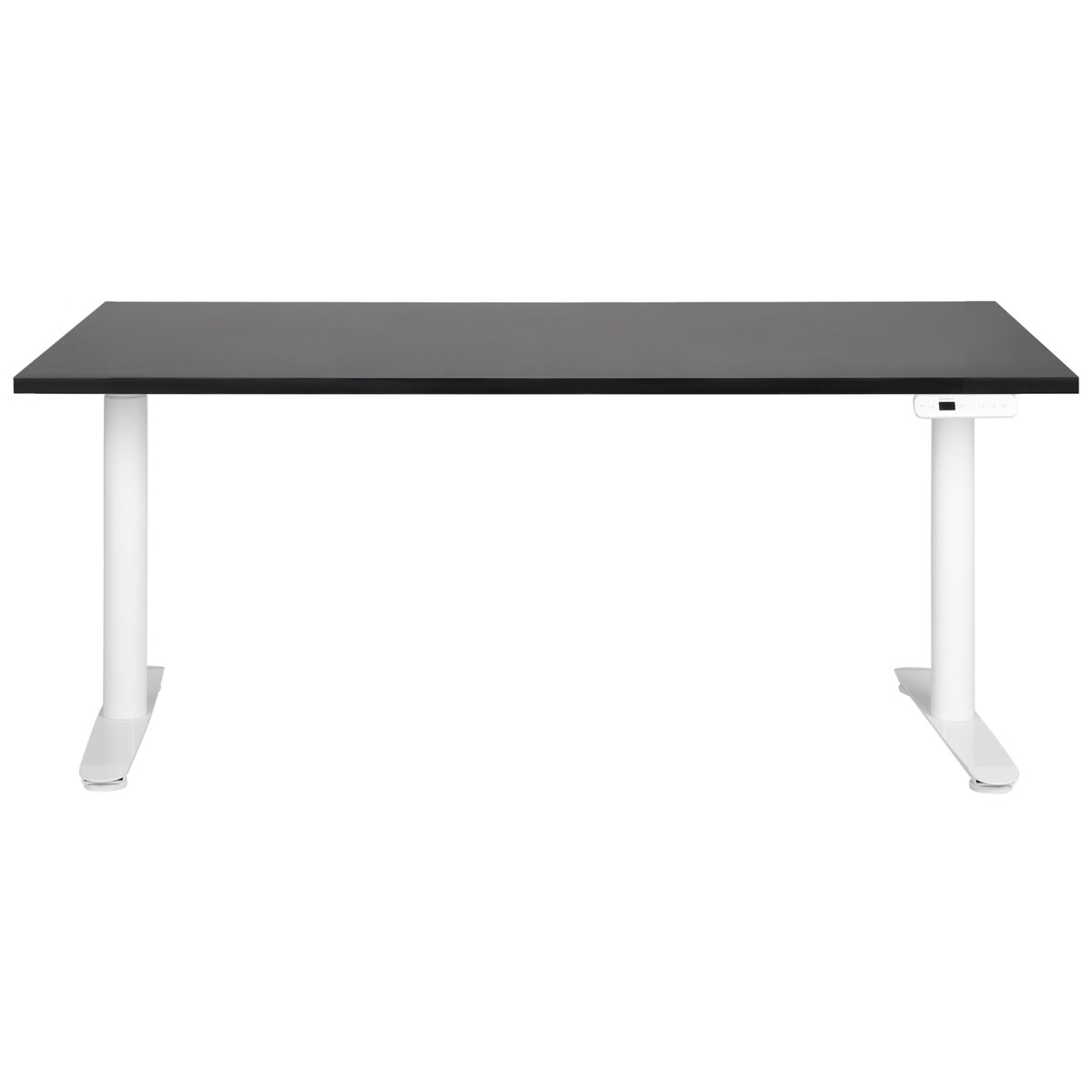 Biurko regulowane elektrycznie DESTINAS Czarny/ biały 160 cm 72 cm