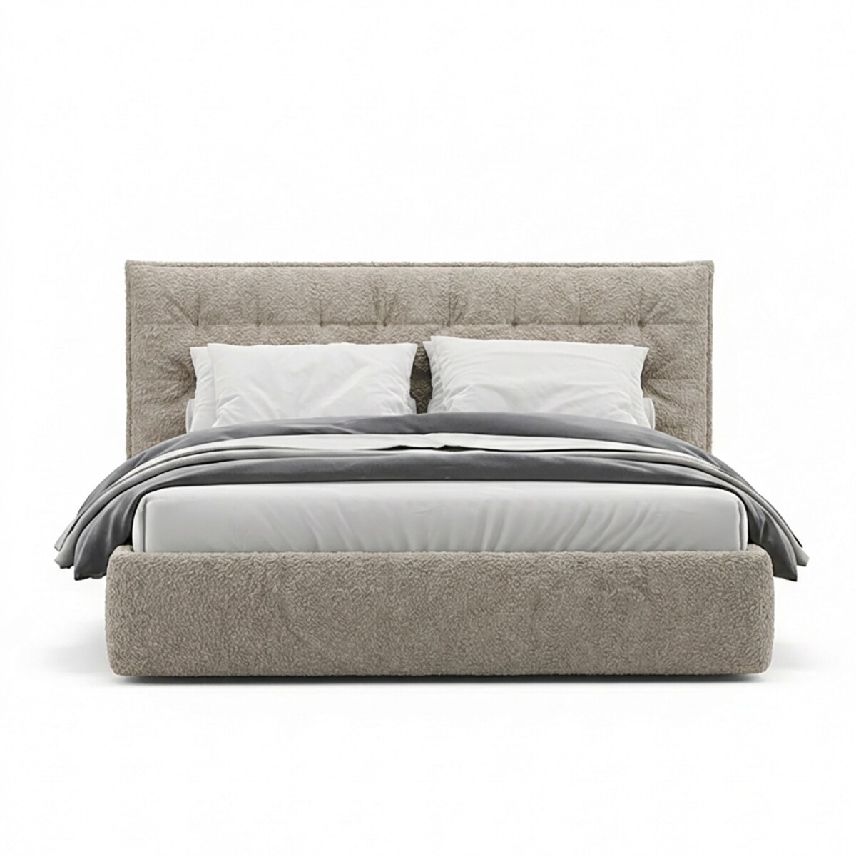 Łóżko Tapicerowane Consul 140X200 Stelaż Pojemnik Na Pościel Loop 03