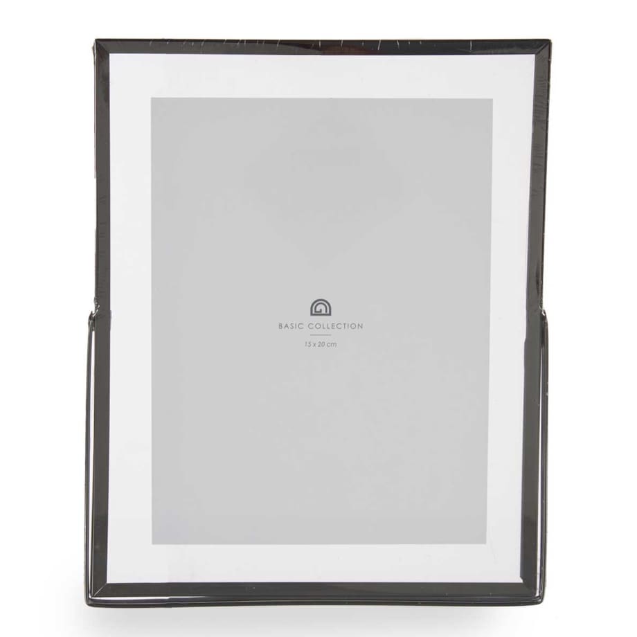 Metalowa ramka na zdjęcie, czarna