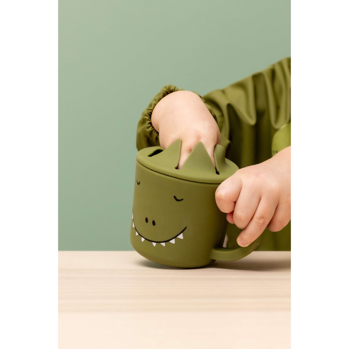 Silikonowy Kubek na Przekąski - Dinozaur