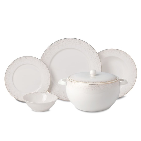 Korkmaz Perla Collection 60-częściowy zestaw obiadowy A8364