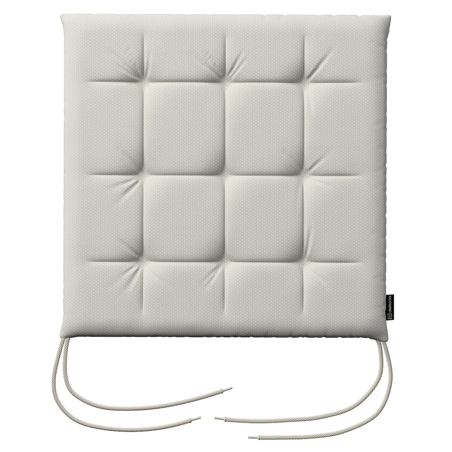 Poduszka na krzesło Karol, jasny szary, 40 x 40 x 3,5 cm, Living II