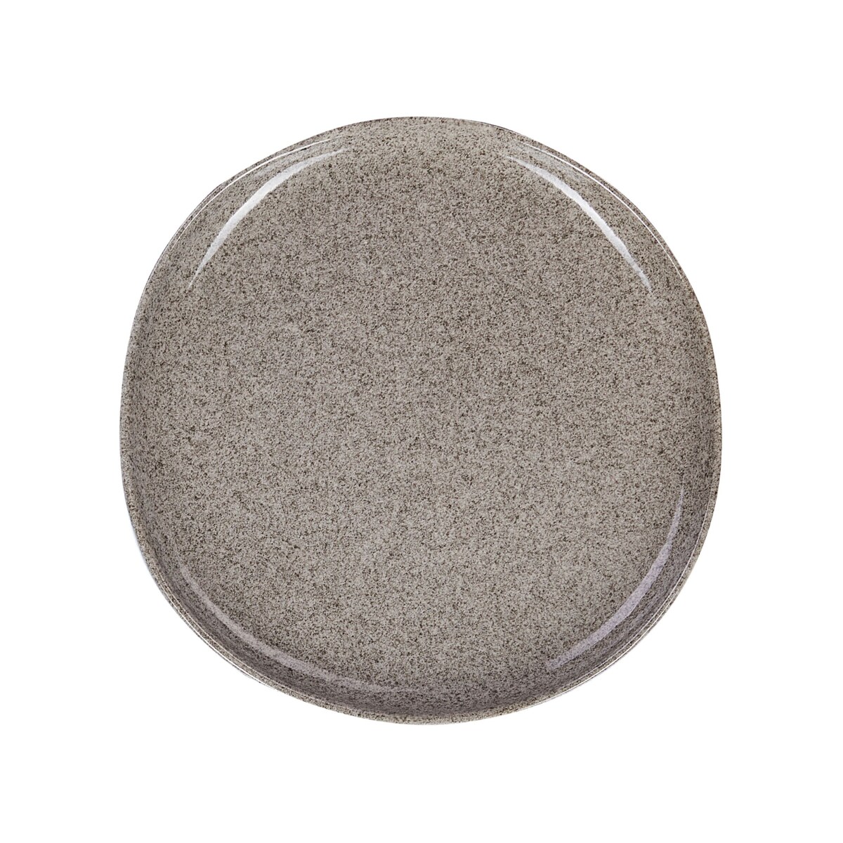 16-częściowy zestaw naczyń z kamionki szary COSTMARY