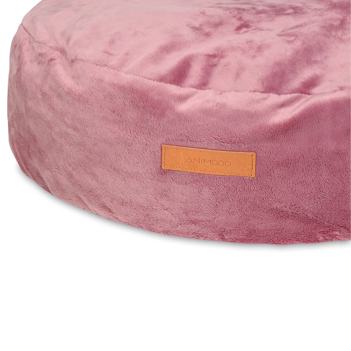 Animood Pufa Molly rozmiar: uniwersalny, kolor: malinowy , materiał:welur