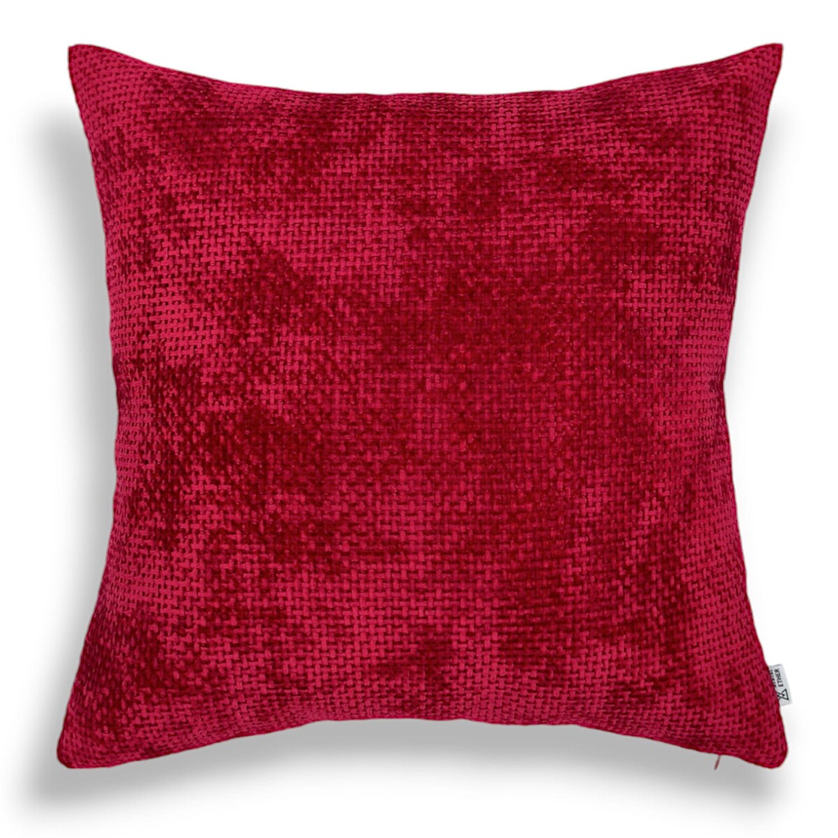 Czerwona poduszka dekoracyjna 45x45 Clara wiśniowa