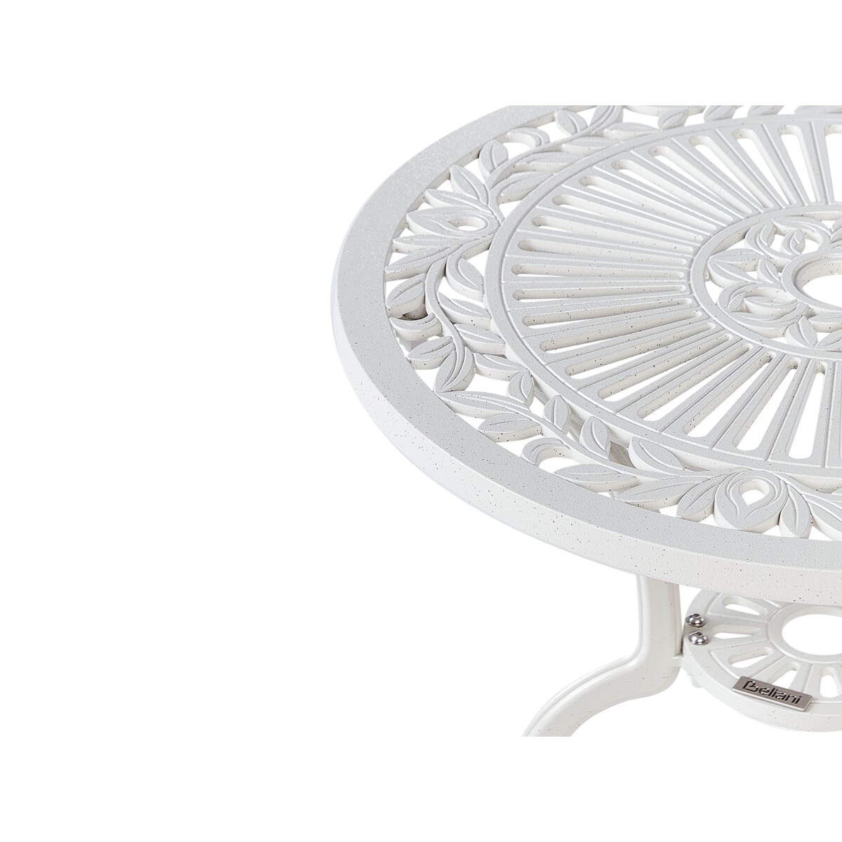 Stół ogrodowy Metal Biały DASCIO