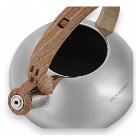 Czajnik Z Gwizdkiem Mały Tradycyjny Stal Nierdzewna 2L Na Indukcję Gaz