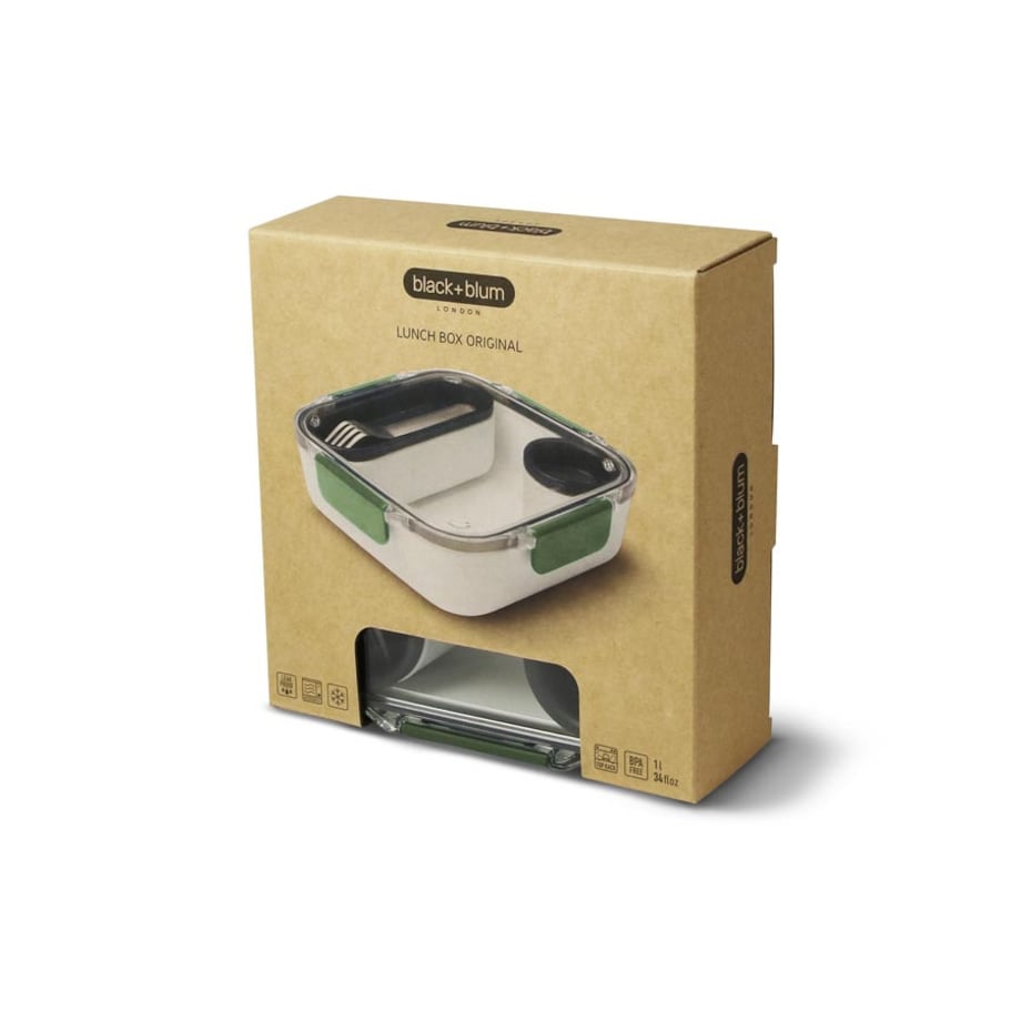 Lunch box oliwkowy Original, 1000 ml, Black+Blum