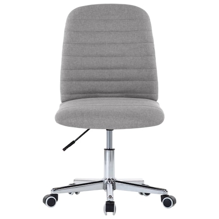 vidaXL Krzesła stołowe, 4 szt., jasnoszare, obite tkaniną