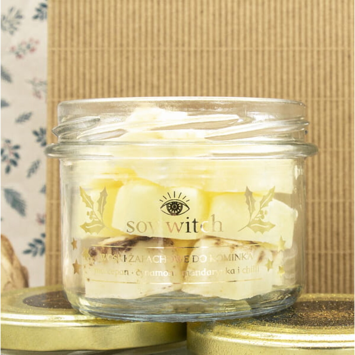 Świąteczne woski zapachowe do kominka Soy Witch